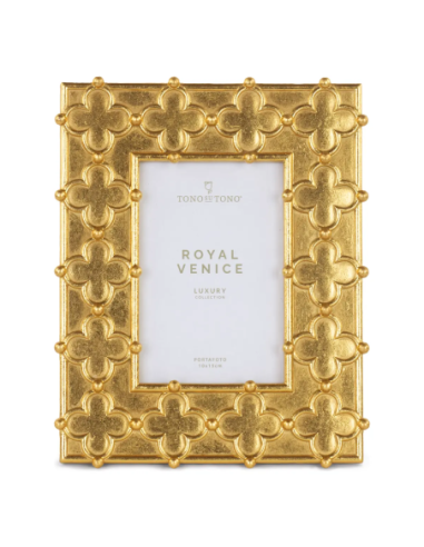 Portafoto Royal Venice oro 20