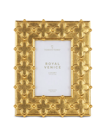 Portafoto Royal Venice oro 20