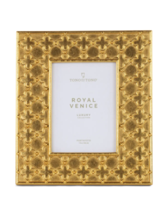 Portafoto Royal Venice oro 25 x 29 cm
