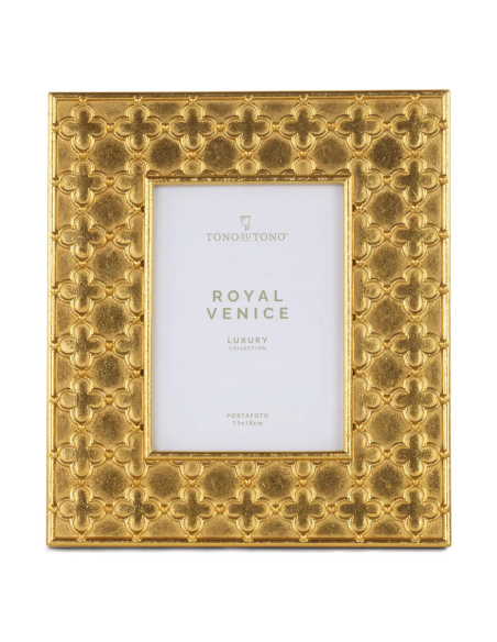 Portafoto Royal Venice oro 25 x 29 cm