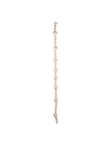 Filo sfere velluto burro con strass L 205 cm