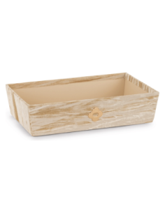 Vassoio beige Royal Venice 34 x 20 x 8 cm