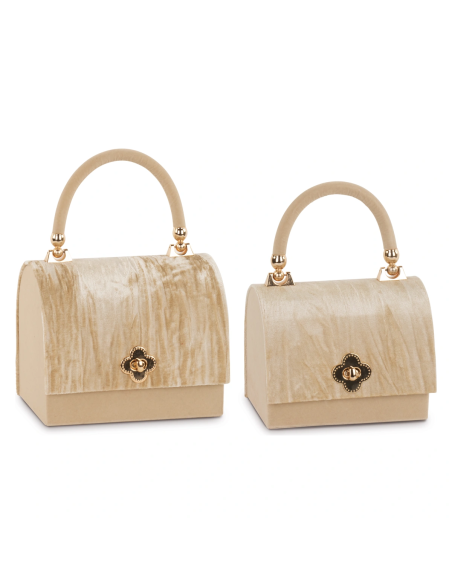 Set 2 scrigni beige Royal Venice 16 x 10