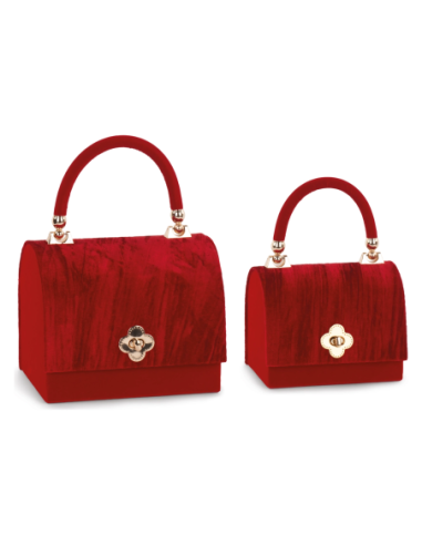 Set 2 scrigni rossi Royal Venice 16 x 10