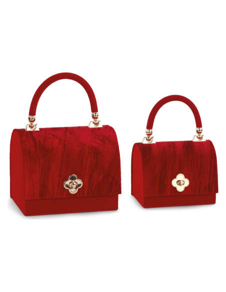 Set 2 scrigni rossi Royal Venice 16 x 10