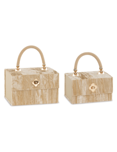 Set 2 bauletti beige Royal Venice 17