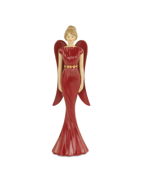 Angelo bordeaux Royal Venice con scatola h 26 cm