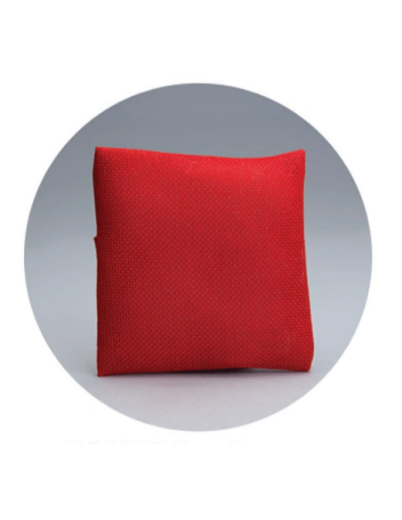 Cuscino in juta Rosso 10x10 cm