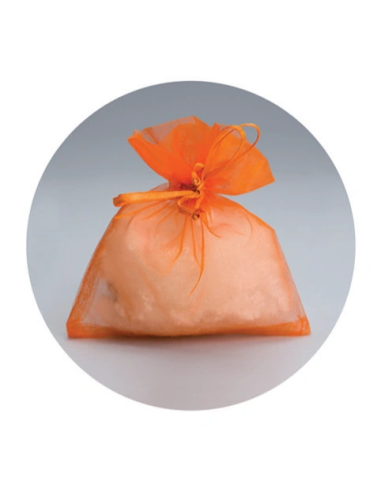 Sacchetto in organzina Arancio 10x12 cm