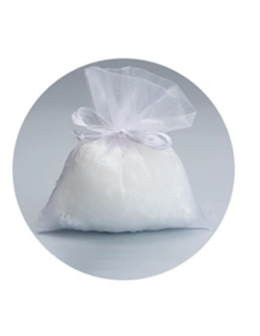 Sacchetto in organzina Bianco 10x12 cm