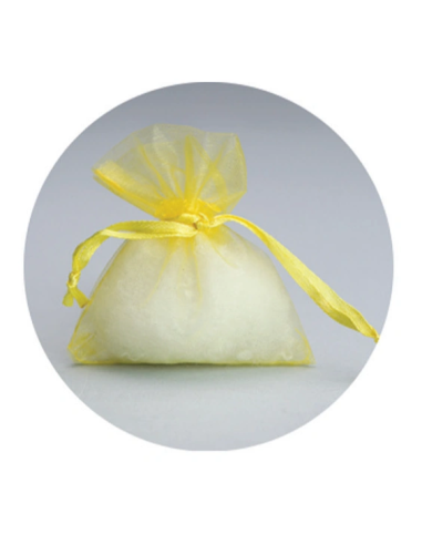 Sacchetto in organzina Giallo 7x9 cm