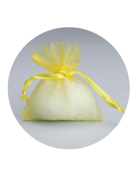 Sacchetto in organzina Giallo 7x9 cm