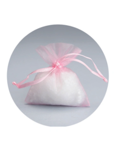 Sacchetto in organzina Rosa 7x9 cm