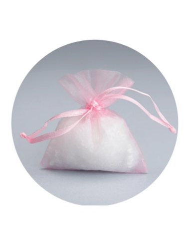 Sacchetto in organzina Rosa 7x9 cm