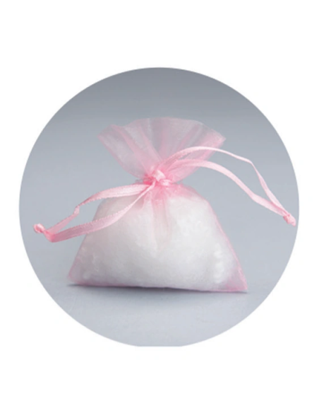 Sacchetto in organzina Rosa 7x9 cm