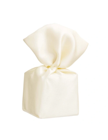 Sacchetto con scatola Panna 6x15 cm