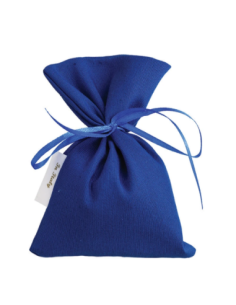 Sacchetto in stoffa Blu 8x14 cm