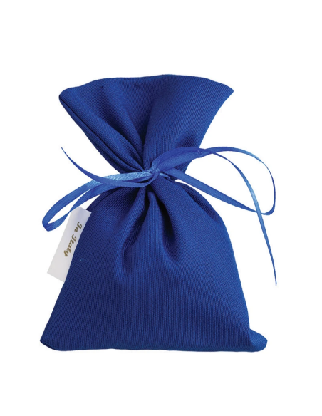 Sacchetto in stoffa Blu 8x14 cm