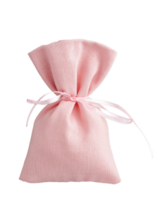 Sacchetto in stoffa Rosa 8x14 cm