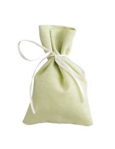 Sacchetto in stoffa Verde 8x14 cm