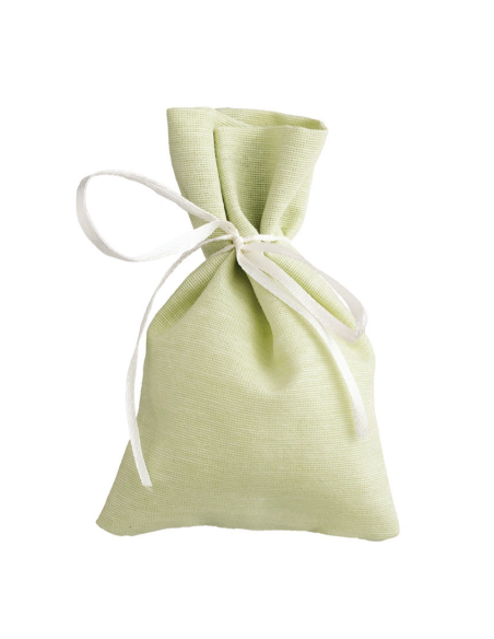 Sacchetto in stoffa Verde 8x14 cm