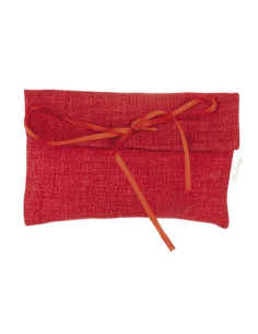 Bustina in cotone Rosso 13x8 cm