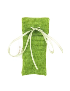 Bustina in cotone Verde 5x10 cm