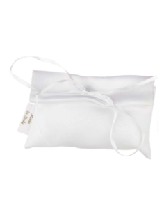 Bustina in raso Bianco 13x8 cm