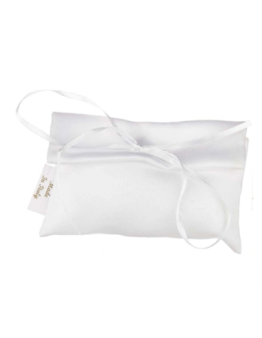 Bustina in raso Bianco 13x8 cm