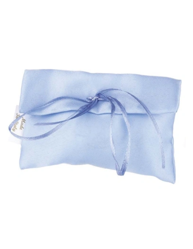 Bustina in raso Celeste 13x8 cm