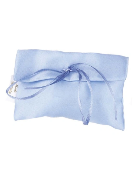 Bustina in raso Celeste 13x8 cm