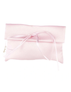 Bustina in raso Rosa 13x8 cm