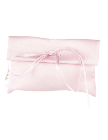 Bustina in raso Rosa 13x8 cm