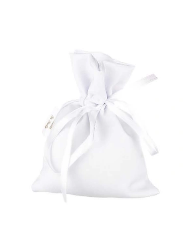 Sacchetto in raso Bianco 10x13 cm