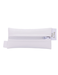Tubolare con zip Bianco 5x10 cm