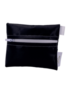 Bustina con zip Nero 8