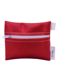 Bustina con zip Rosso 8