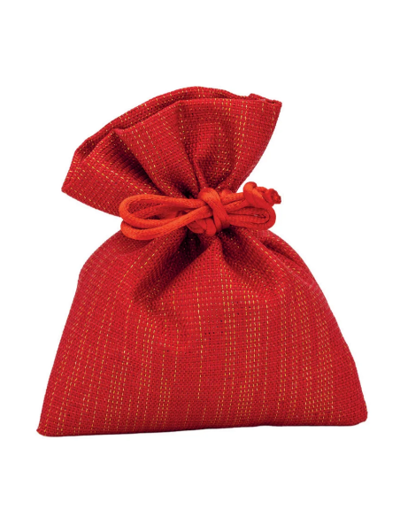 Sacchetto laminato Rosso 10x12 cm