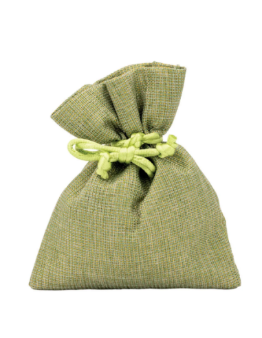Sacchetto laminato Verde 10x12 cm