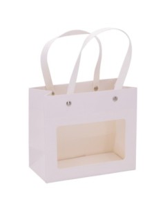 Scatola Baby fondo e coperchio in cartone 8x8x8 cm - rosa