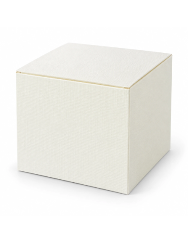 Scatola pieghevole in cartone 12x12x12 cm