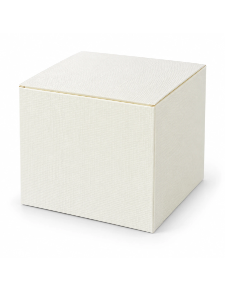 Scatola pieghevole in cartone 12x12x12 cm