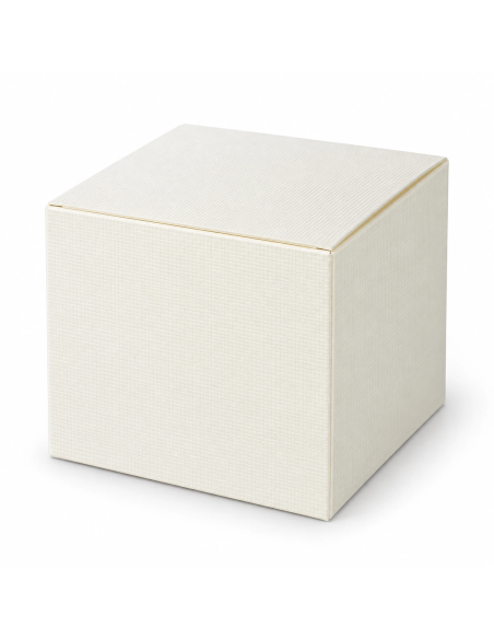 Scatola pieghevole in cartone 8x8x8 cm