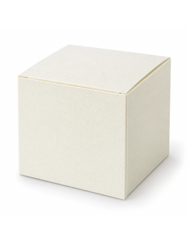 Scatola pieghevole in cartone 10x10x10 cm