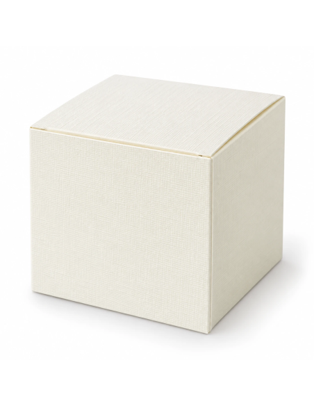Scatola pieghevole in cartone 10x10x10 cm