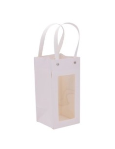 Scatola Baby fondo e coperchio in cartone 10x10x10 cm - celeste