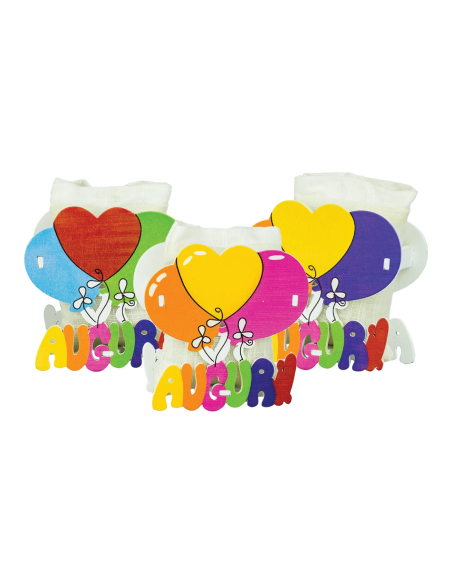 Scatolina auguri con sacchetto - 3 soggetti assortiti 4