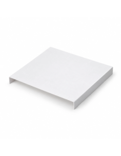Fondino bianco in cartoncino 10x10x1 cm per scatole