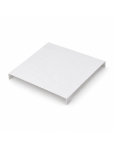 Fondino bianco in cartoncino 12x12x1 cm per scatole