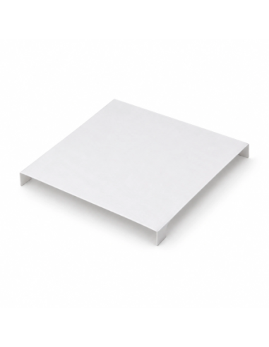Fondino bianco in cartoncino 12x12x1 cm per scatole